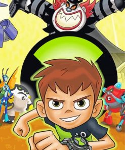 Ben 10 Game Diamond Paintings