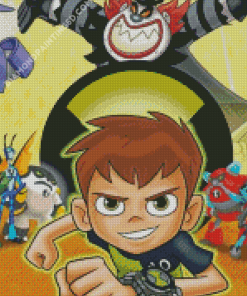 Ben 10 Game Diamond Paintings