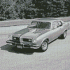 Black And White 1974 GTO Diamond Paintings