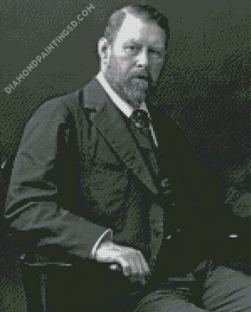 Black And White Bram Stoker Diamond Paintings