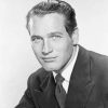 Black And White Paul Newman Diamond Paintings