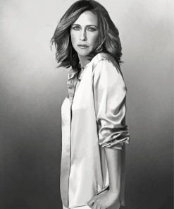 Black And White Vera Farmiga Diamond Paintings