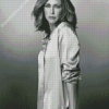 Black And White Vera Farmiga Diamond Paintings