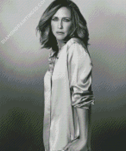 Black And White Vera Farmiga Diamond Paintings