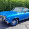 Blue Chevrolet El Camino Diamond Paintings