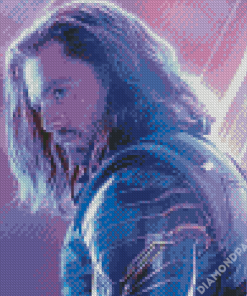 Bucky Barnes Winter Soldier Diamond Paintings