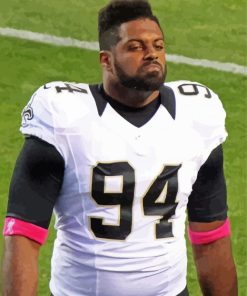 Cameron Jordan Player Diamond Paintings