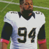 Cameron Jordan Player Diamond Paintings