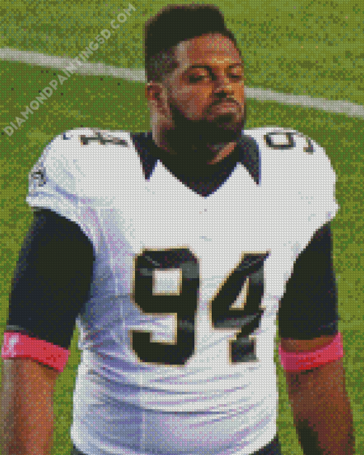 Cameron Jordan Player Diamond Paintings