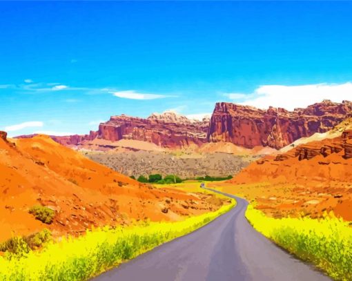 Capitol Reef National Park Diamond Paintings