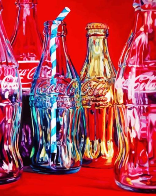 Coca Cola Bottles Diamond Paintings