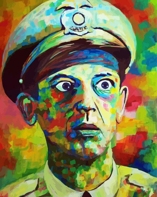 Colorful Barney Fife Diamond Paintings