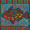 Colorful Clown Triggerfish Diamond Paintings