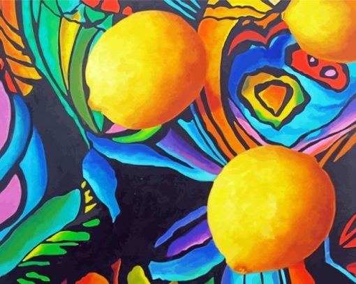 Colorful Abstract Fruit Diamond Paintings