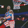 Cool Harlem Globetrotters Player Diamond Paintings