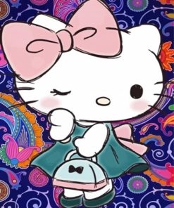 Cute Hello Kitty Diamond Paintings