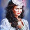 Cute Katherine Pierce Art Diamond Paintings