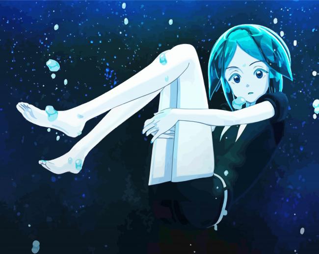 Cute Land Of Lustrous Anime Diamond Paintings