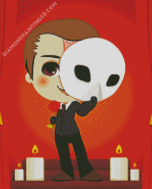 Cute Phantom Opera Diamond Paintings