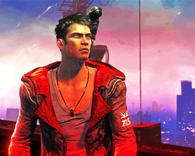 Dmc Devil May Video Game Diamond Paintings