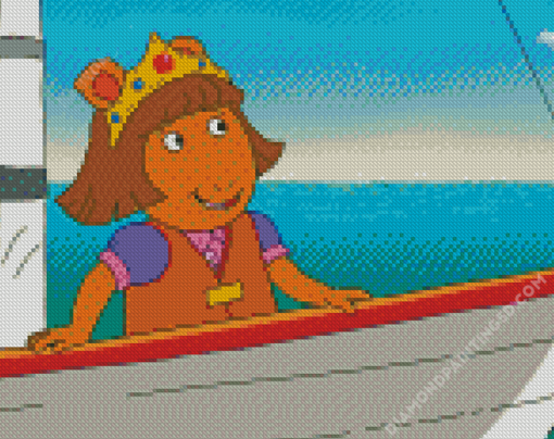 Dora From Arthur Cartoon Diamond Paintings