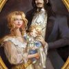 Dracula Lisa And Baby Alucard Diamond Paintings