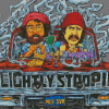 Duo Comedy Cheech And Chong Diamond Paintings