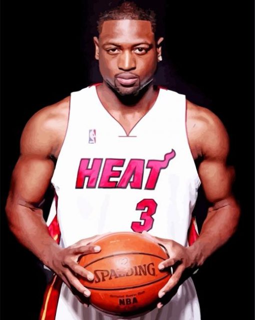 Dwyane Wade Basketball Diamond Paintings