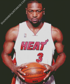 Dwyane Wade Basketball Diamond Paintings