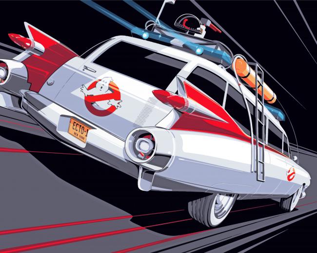 Ecto 1 Art 1 Diamond Paintings