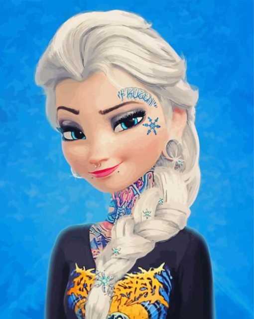 Elsa Modern Disney Character Diamond Paintings