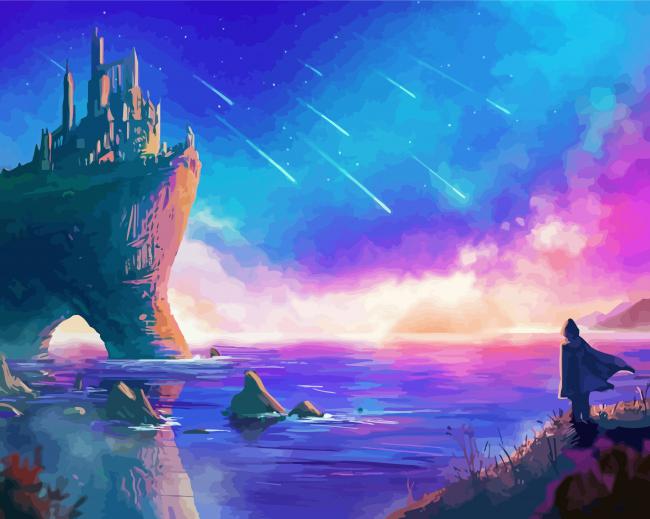 Fantasy Ocean Stars Diamond Paintings