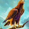 Golden Eagle Art Diamond Paintings