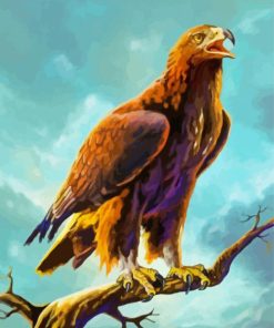 Golden Eagle Art Diamond Paintings