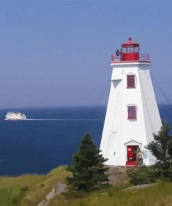 Grand Manan Lighthouse Diamond Paintings