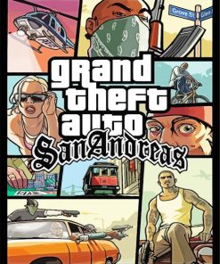 Grand Theft Auto Poster Diamond Paintings