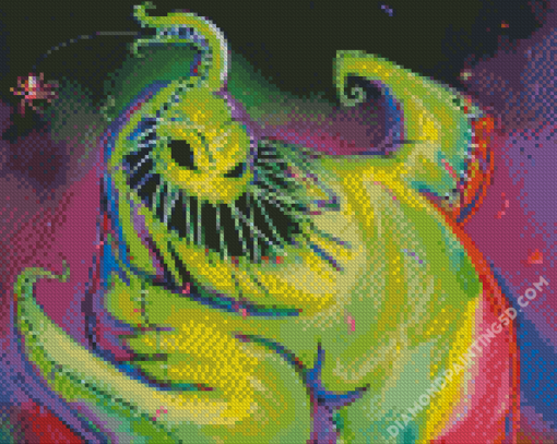 Green Oogie Boogie Diamond Paintings