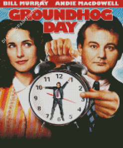 Groundhog Day Movie Poster Diamond Paintings