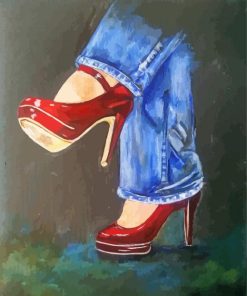 High Heels Shoes Diamond Paintings