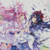 Homura The Puella Magi Anime Diamond Paintings