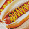 Hotdog Sandwich Diamond Paintings