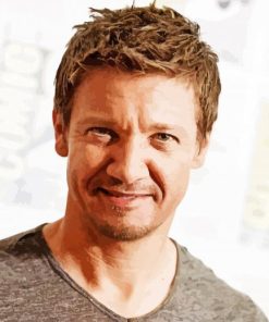 Jeremy Renner Actor Diamond Paintings