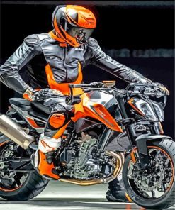 Ktm Duke Motocross Diamond Paintings