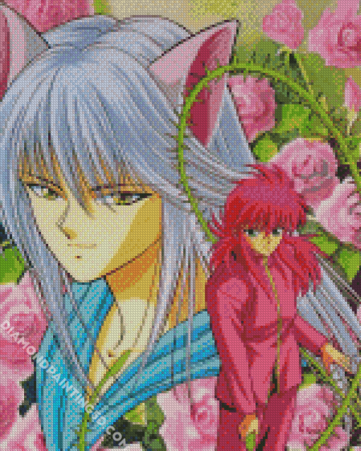 Kurama Yu Yu Hakusho Diamond Paintings