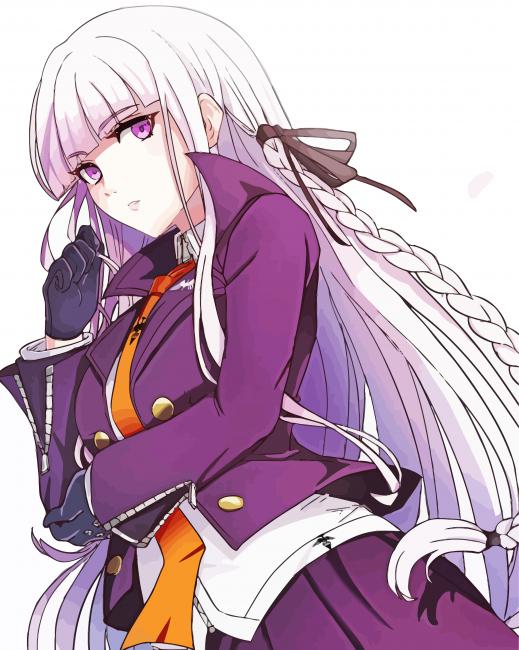 Kyoko Kirigiri Danganronpa Anime Character Diamond Paintings