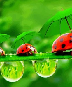 Ladybeetles Diamond Paintings