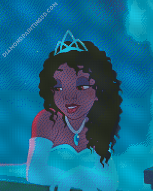 Lonely Tiana Diamond Paintings