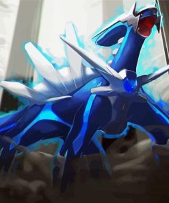 Mad Dialga Diamond Paintings