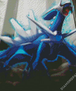 Mad Dialga Diamond Paintings