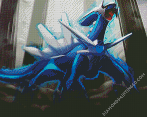 Mad Dialga Diamond Paintings